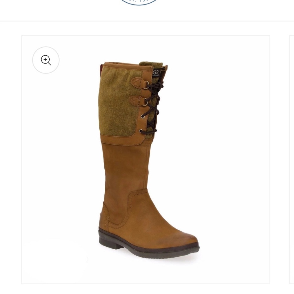UGG Tan and Brown Winter Boots